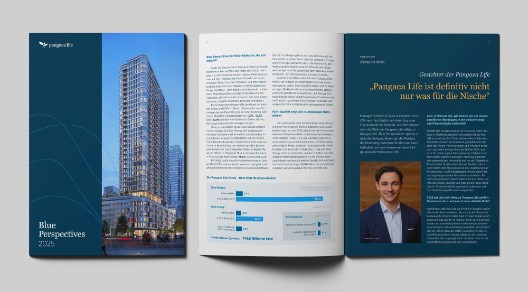 Ausschnitt des Jahresmagazins Blue Perspectives Ausschnitt des Jahresmagazins Blue Perspectives